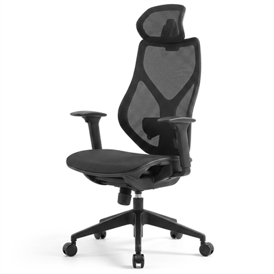 Paracon MESH Breeze Fotel Gamingowy i Biurowy - Czarny