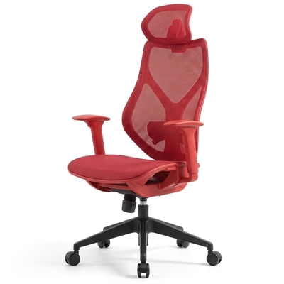 Paracon MESH Breeze Fotel Gamingowy i Biurowy - Czerwony